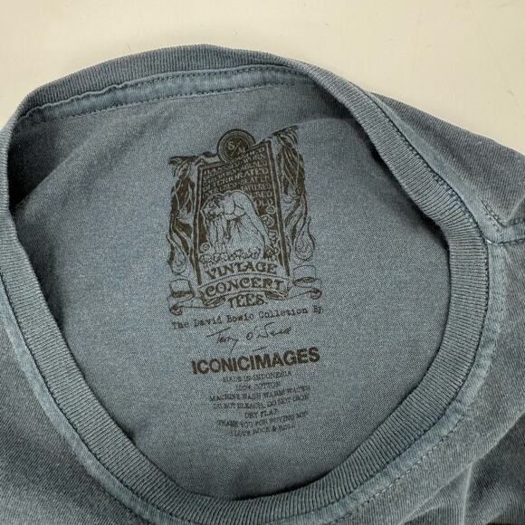 Vintage Concert Tees Size Small/Medium David Bowie x Terry O'Neill Graphic Tee - Picture 3 of 8